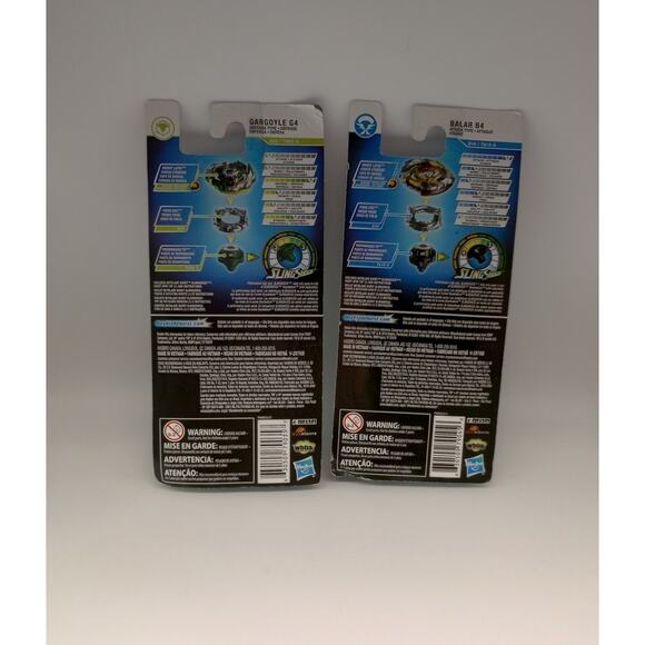 Beyblade Burst Turbo Sling Shock Balar B4 & Gargole G4 Hasbro‎ Toys - Picture 2 of 4
